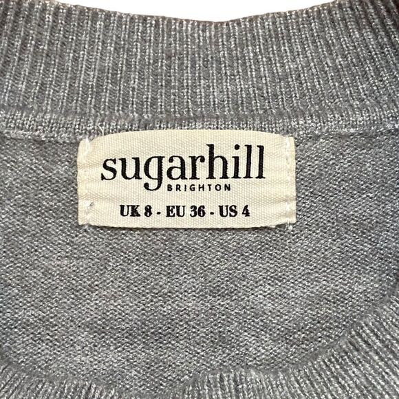 Sugarhill Brighton Women's Long Sleeve Knit Colorblock Crew Neck Dress Size 4 - Picture 11 of 11